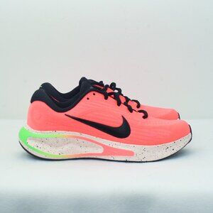 NIKE JOURNEY RUN Sneakers Women’s Size 6 Hot Punch Black-Green Strike Shoes